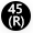 45（R）BK / GOLD